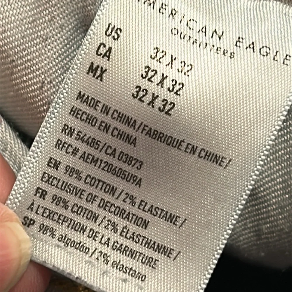 American Eagle Men's Airflex + Slim Jeans 32x32 - Picture 14 of 14